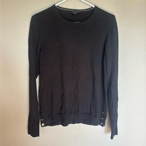 Ann Taylor Black Long Sleeve sweater